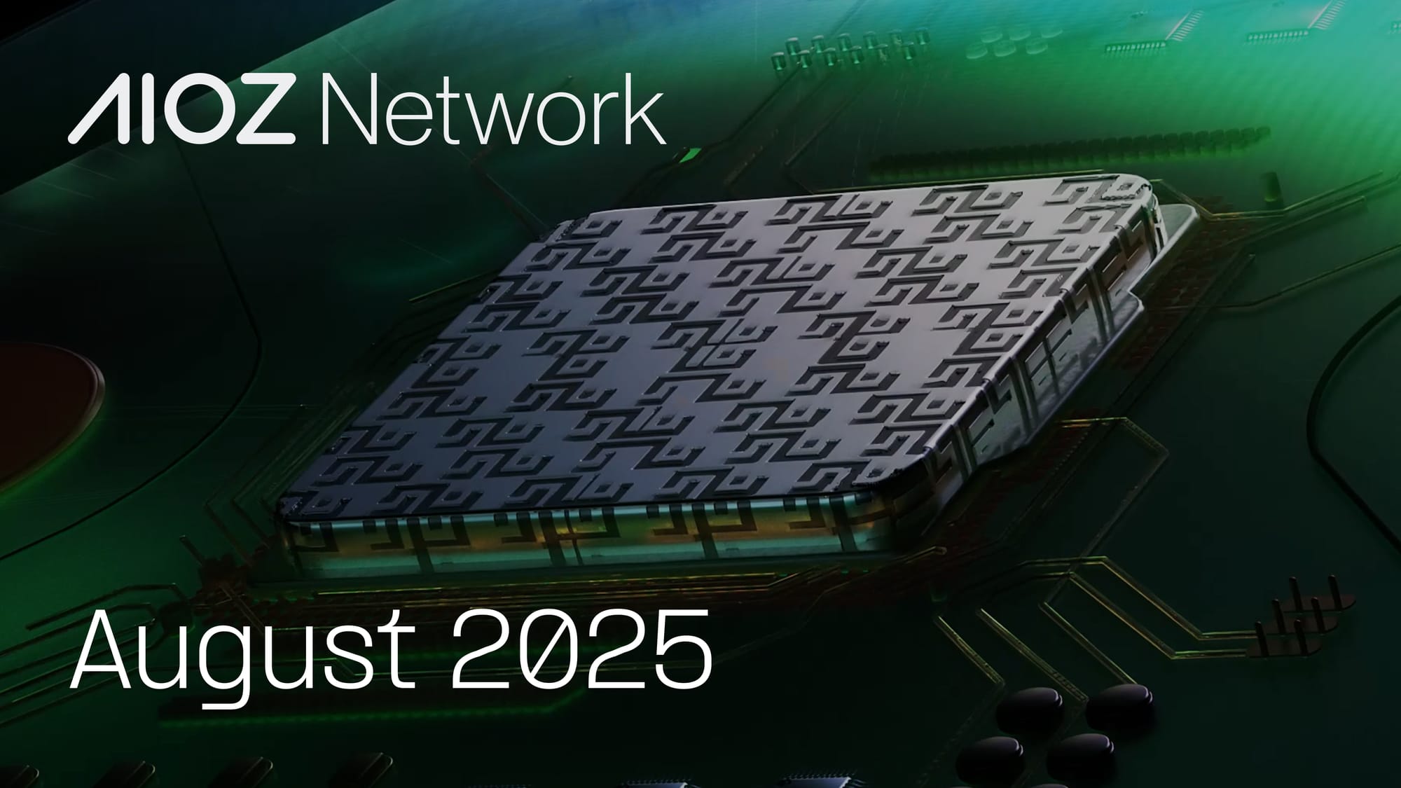 AIOZ Network Report: August 2025