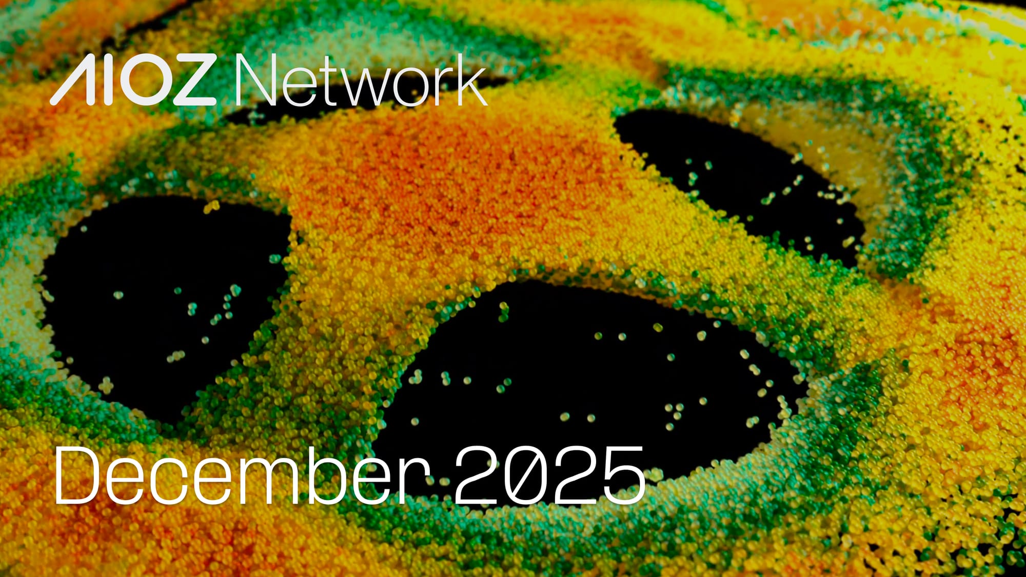 AIOZ Network Report: December 2025