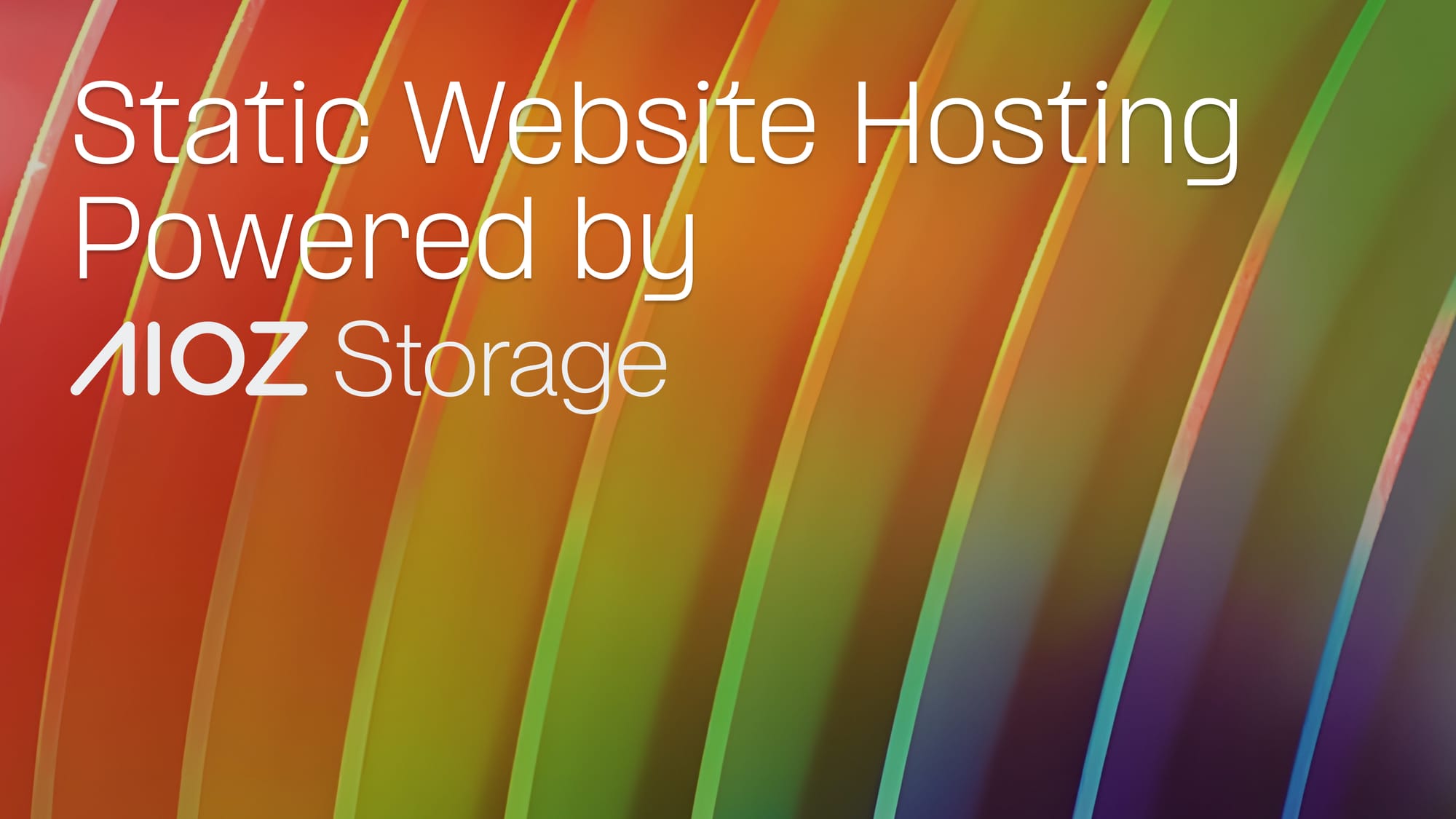 Introducing Static Website Hosting on AIOZ Storage
